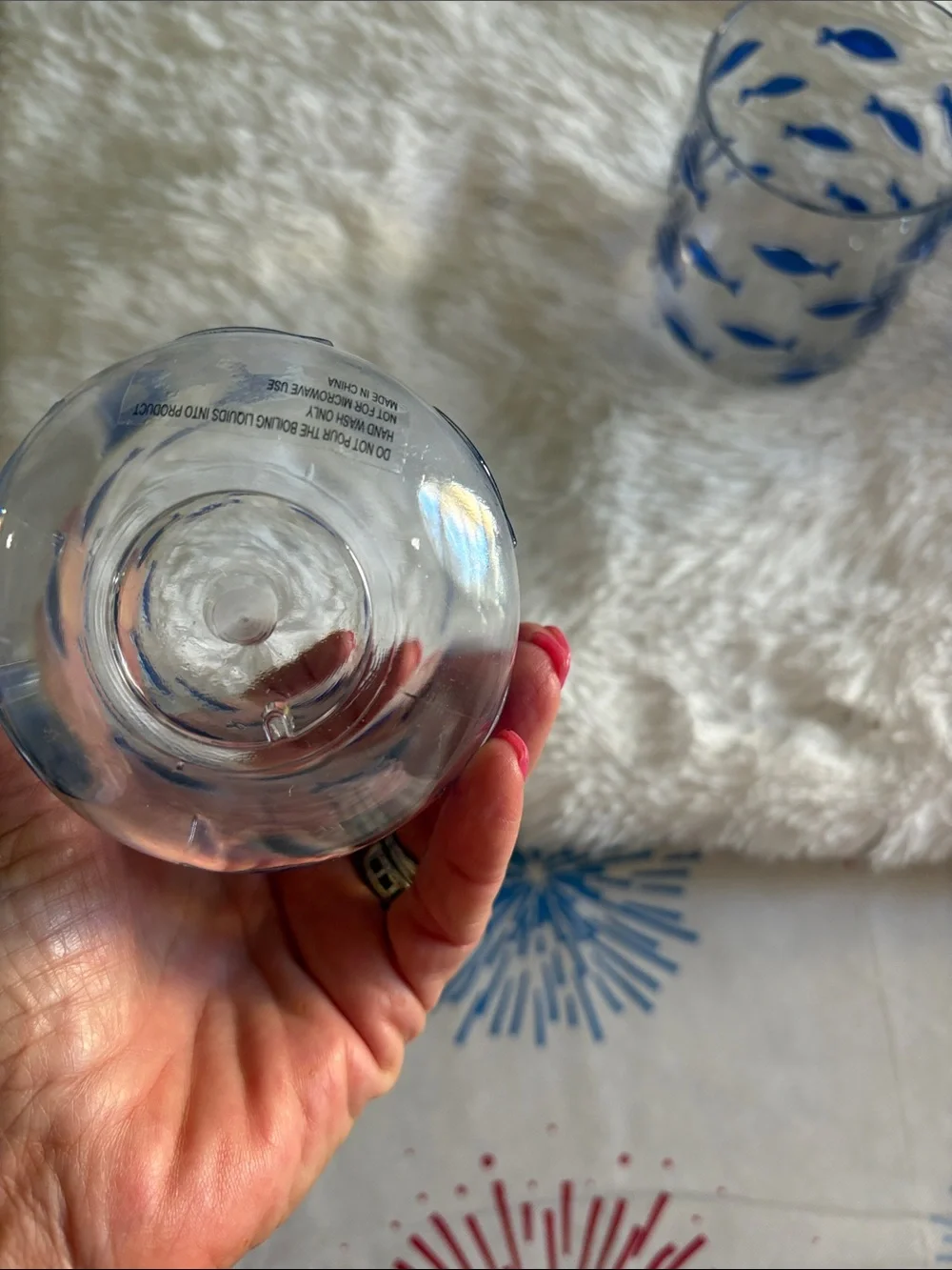 NWOT set of 4 acrylic tumblers